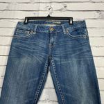 American Eagle  Skinny 77 Mid‑Rise Stretch Denim Skinny Jeans Sz 8 Blue Vintage Photo 4