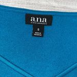 a.n.a  Shift dress w/bell sleeves blue size small Photo 6