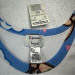 Expressions Lingerie Y2K Fuzzy Monkey Tank Top. Size: Medium. NWT. Deadstock. Blue Photo 3