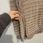 Soft Surroundings  With a Twist Sweater in Taupe Heather Photo 4