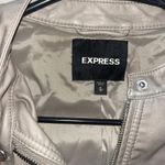 EXPRESS Taupe Moto Jacket Photo 3