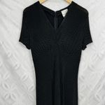 Joseph Ribkoff Vintage  Creations 80s Dot V-Neck Short Sleeve Maxi Dress‎ Size 10 Photo 3