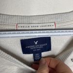 American Eagle  Melt my Heart graphic embellished and embroidered sweatshirt sz S Photo 7