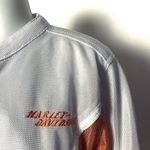 Harley Davidson Motorcycle Jacket Women White Orange Mesh Reflective Armor W1 Photo 1