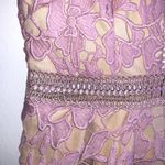 Romeo + Juliet Couture Double-V Lace Midi Dress Photo 4