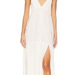 l*space NWT! L* Victoria Coastal Beachy Maxi Dress in Cream - Size Medium Photo 6