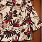 Dress Barn  Jacket - Floral Button Down w/ Pockets - Overcoat - 3/4 Length Sleeves Photo 8