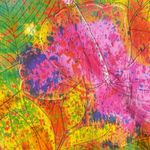 Jams World Vintage 90s  Tank Top Hawaiian Hibiscus Tropica Size XS Beach Summer Photo 3