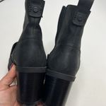 UGG  Black Fern Chelsea Chunky Lug Block Heeled Ankle Boots Photo 7