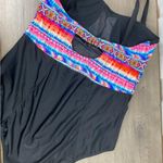 Torrid  Black&Multi Color One Piece Swimsuit Sz.3 Photo 8