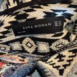 ZARA KIMONO FRINGED TRIBAL AZTEC EMBROIDERED BLAZER COAT JACKET Size XS Photo 6