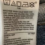 Gap Mid-Rise 5" Denim Shorts Women's 27 Indigo Distressed Boho Hippie Dainty NWT Photo 6