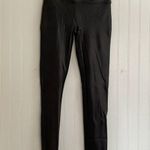 SPANXshape Faux Leather Vegan Leggings in Black Size MT Medium Tall Photo 4