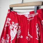Soft Surroundings Grecian Vase Red & White Maxi Skirt Medium Tall Quiet Luxury Photo 2