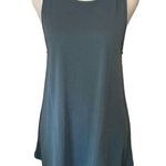 Lulus dusty blue split-back tank top size M Photo 0