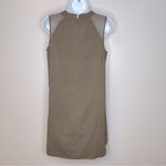 All Saints Jay Sleeveless Pleated Dress in Camo Green Size M Photo 4