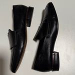 Franco Sarto  black leather loafers Sz 6.5 Photo 3