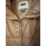 Old Navy Women's XL Mauve Puffer Vest Photo 4