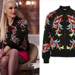 Alice + Olivia The Felisa Bomber Jacket Rare Sequin Photo 1