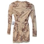 superdown NWT REVOLVE by the way. |  Jessa Deep V Mini Dress in Rose Gold Photo 7