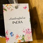 Handcrafted In India | Cherry 🍒 Beaded Bag w/ Bag Charm Black Photo 1