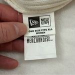 New York NY Yankees MLB Baseball New Era Cuffless Women’s Knit Beanie Hat Cap White Photo 4