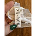 Frederick's of Hollywood  Bustier Womens 34A White Lace Corset Garter Bridal Photo 3