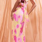 Pretty Little Thing Floral Print Cowl Back Maxi Dress Photo 0