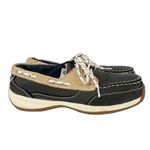 Rockport Works Women’s Sailing Club Slip Resistant Steel Toe Work Shoes Size 8 Blue Photo 6