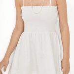 American Eagle White Dress (size: Large PETITE) *New* Photo 3