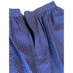 Gymboree Dressed Up by  Womens Navy Metallic Silver Skirt Size 12 Length 23" Prep Photo 3