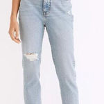 Madewell NEW  The Momjean in Austrey Wash: Ripped Edition, 28‎ Photo 0