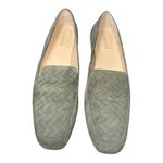 Talbots  women’s Tuscan Olive Suede Stella Flat\ loafers size 8M Photo 7