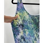 Jones Studio  abstract watercolor Color Tiered Sleeveless Maxi Dress Size 16 Photo 8