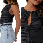Free People Ruche Sleeveless Cropped Top Photo 5