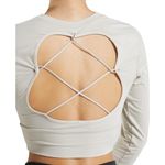 Gymshark Pause Open Back Long Sleeve Crop Top Photo 1