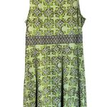 Life is Good Dress Womens 10 Multicolor Paisley Boho Print Sleeveless Sundress Photo 4