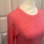 Zenana  Small Pink Ribbed Knit Sweater NWOT Photo 2