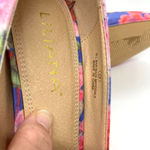 Liliana Pink Blue Jane Floral Closed Pointed Toe Heel Stiletto Size 9 Photo 8