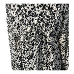 Steve Madden Black White Floral Rami Long Sleeve Mini Dress Size Medium NWT Photo 3