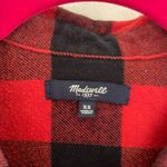 Madewell Flannel Ex Boyfriend Buffalo Check Shirt Photo 1