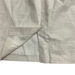 Anne Klein AK Women's White Linen Blend Button Detail Knee Length Skirt Size 10 Photo 6