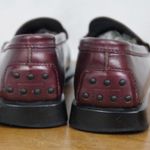 Tod's Italian Made Magenta Glossy Loafers Size 40.5 EU Photo 7