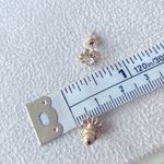 Lulus Sunflower gold minimalist studs Photo 1