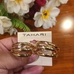Tahari Bulky Hoop Earrings Photo 5