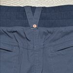 Title Nine  17” Clamber Stretch Hiking Casual Travel Skirt Skort Navy Blue Size 6 Photo 7