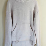 Barefoot Dreams CozyChic Hoodie XL Cream Soft Plush Pullover Photo 0