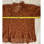 Wishlist Apparel fall‎ blouse Orange Photo 4