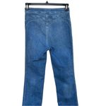 Free People We the Cross My Heart Straight Denim High Rise Jeans Photo 7