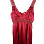 Reformation Elina Silk Mini Slip Dress Sangre Size US 10 Party Night Out Photo 2